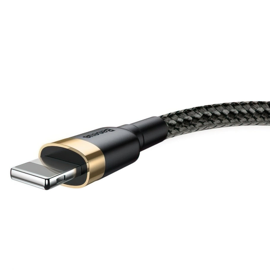 Kabel za podatke i punjenje USB-A - Lightning Baseus Cafule, 18W, 3m, Zlatni CALKLF-RV1