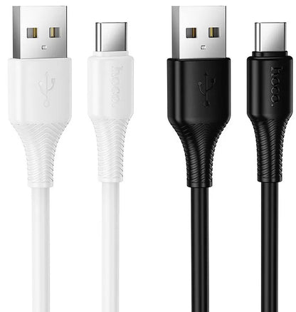 Kabel za podatke i punjenje USB-A - USB-C HOCO X120, 60W, 1m, Bijeli
