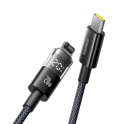 Kabel za podatke i punjenje USB-C - Lightning Baseus Display 2, 20W, 2m, Crni P10382703121-01