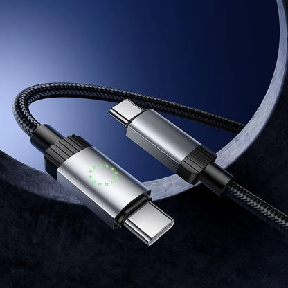 Kabel za podatke i punjenje USB-C - USB-C HOCO X117, 60W, 1m, Crni