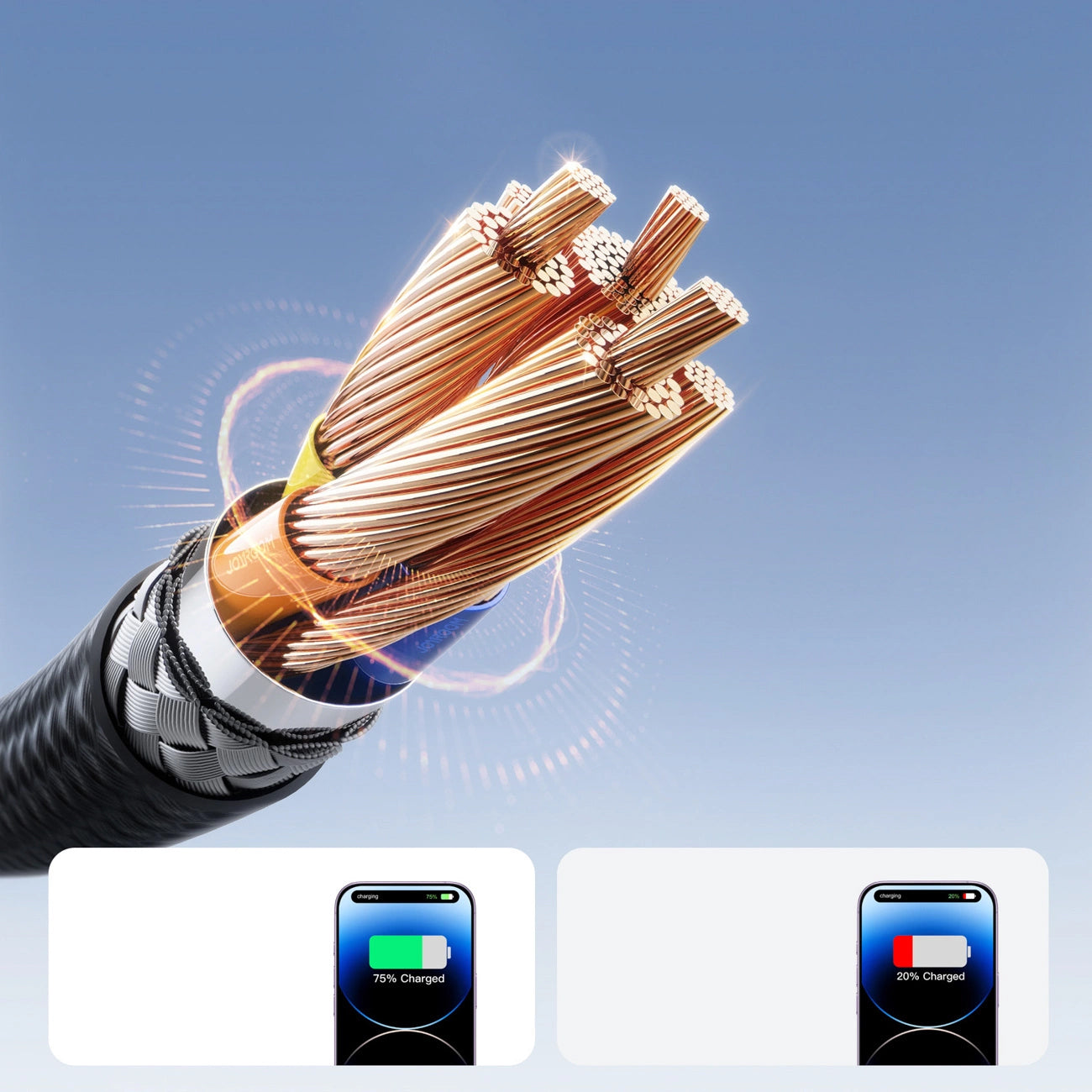 Kabel za podatke i punjenje USB-C - Lightning Joyroom S-A28 Flash, 30W, 1m, Crni