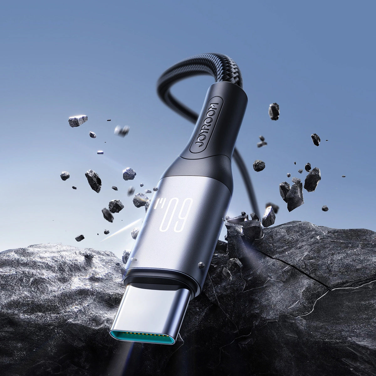 Kabel za podatke i punjenje USB-C - USB-C Joyroom S-A28 Flash, 60W, 1m, Crni