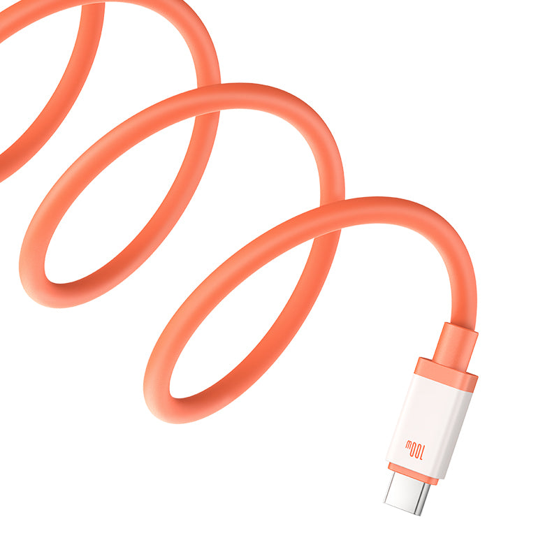 Kabel za podatke i punjenje USB-A - USB-C Baseus Zero Degree Series, 100W, 2m, Crveni