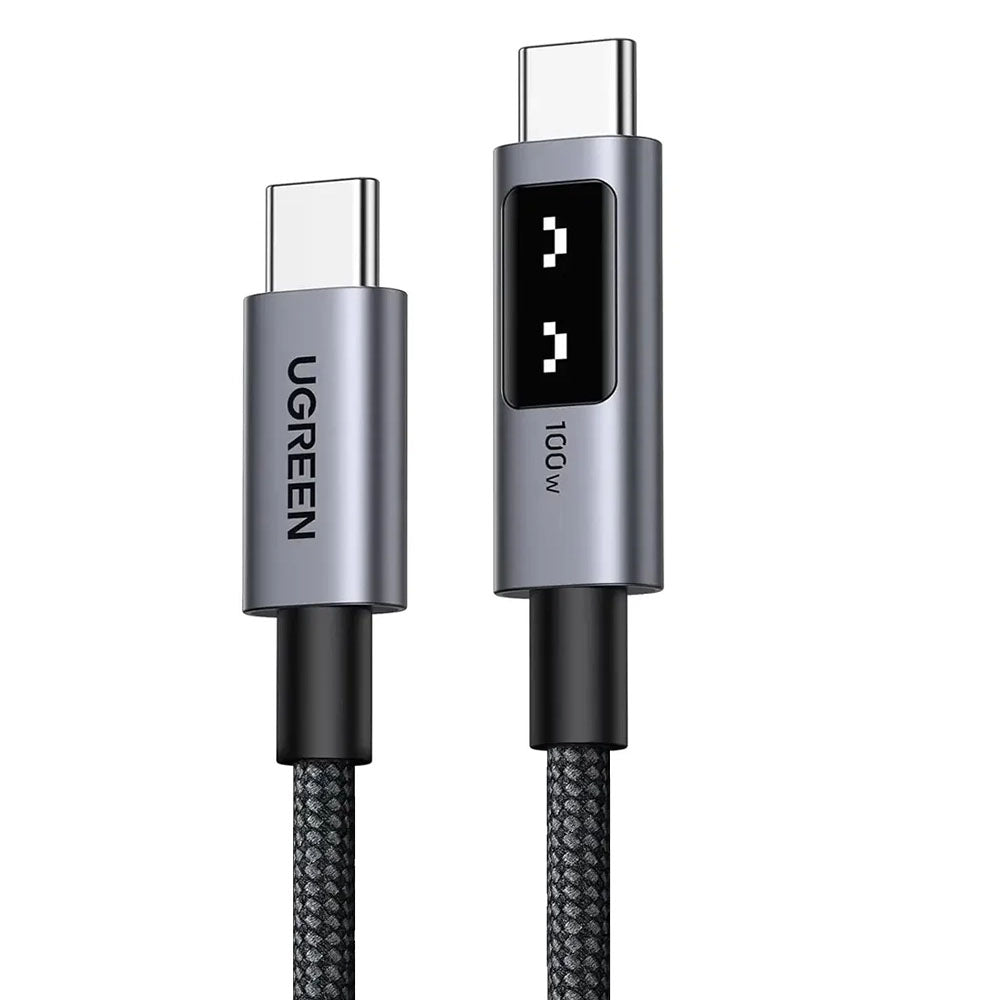 Kabel za podatke i punjenje USB-C - USB-C UGREEN L509, 100W, 0.5m, Sivi