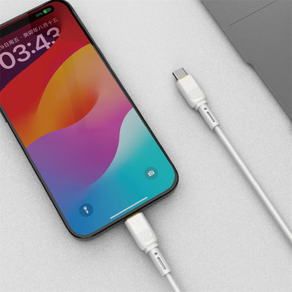 Kabel za podatke i punjenje USB-C - USB-C WiWu Wi-C034, 60W, 1.2m, Bijeli