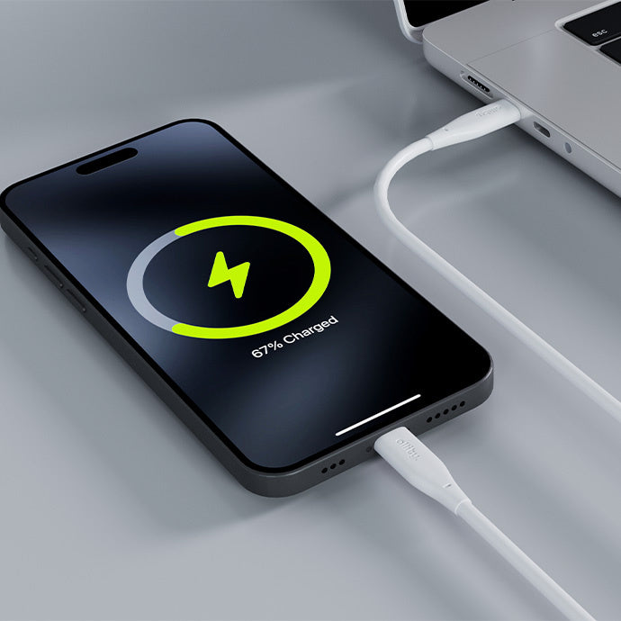 Kabel za podatke i punjenje USB-C - USB-C Allity. AUC-02, 100W, 2m, Bijeli