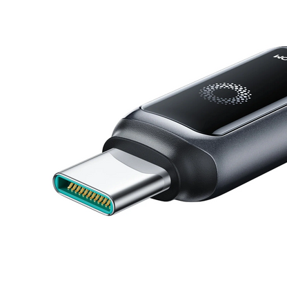 Kabel za podatke i punjenje USB-A - USB-C Joyroom S-A55 StarFlight Display, 66W, 1.2m, Crni