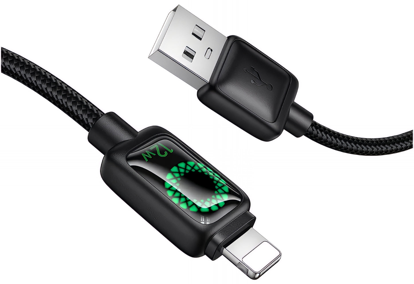 Kabel za podatke i punjenje USB-A - Lightning HOCO U146, 12W, 1.2m, Crni