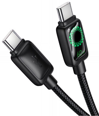 Kabel za podatke i punjenje USB-C - USB-C HOCO U146, 60W, 1.2m, Crni