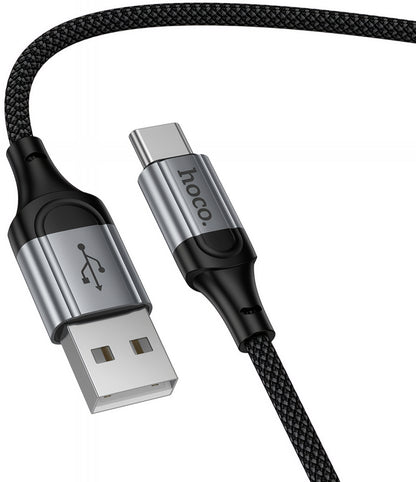 Kabel za podatke i punjenje USB-A - USB-C HOCO X121, 18W, 1.5m, Crni