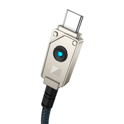 Kabel za prijenos podataka i punjenje USB-C - USB-C Baseus Unbreakable, 100W, 2m, Bijeli P10355800221-01