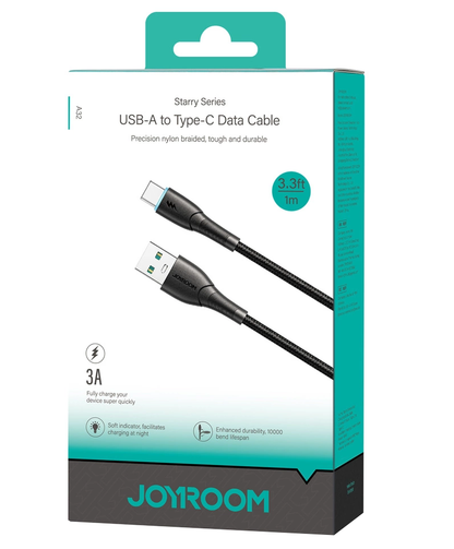 Kabel za podatke i punjenje USB-A - USB-C Joyroom S-A32, 18W, 1m, Crni