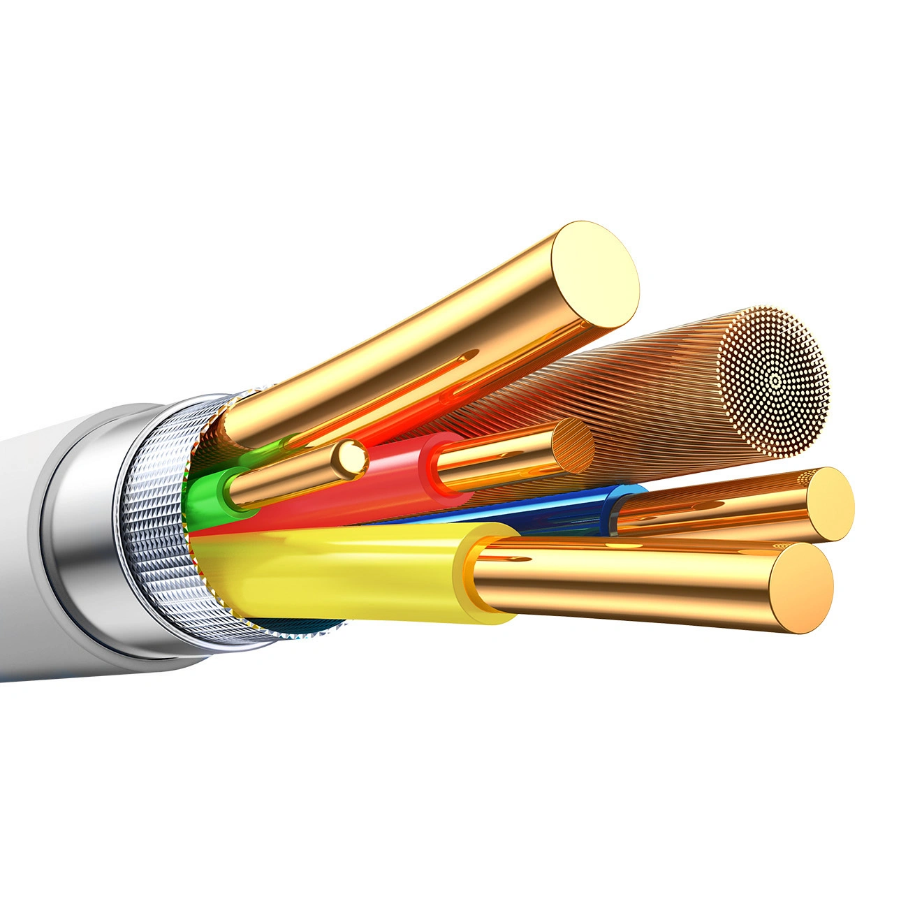 Kabel za podatke i punjenje USB-C - USB-C Joyroom S-A59 Vibrant, 60W, 1.2m, Bijeli