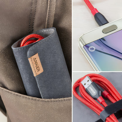 Kabel za podatke i punjenje USB-A - microUSB Anker PowerLine+, 18W, 0.91m, Crveni A8142G91