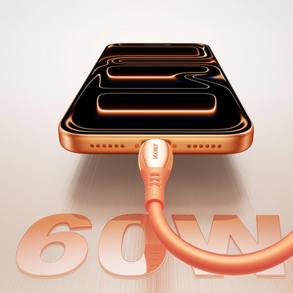 Kabel za podatke i punjenje USB-C - USB-C Joyroom S-A59 Vibrant, 60W, 1.2m, Narančasta