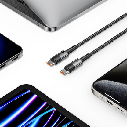 USB-C - USB-C kabel za prijenos podataka i punjenje Tech-Protect Ultraboost, 100W, 3m, Siva