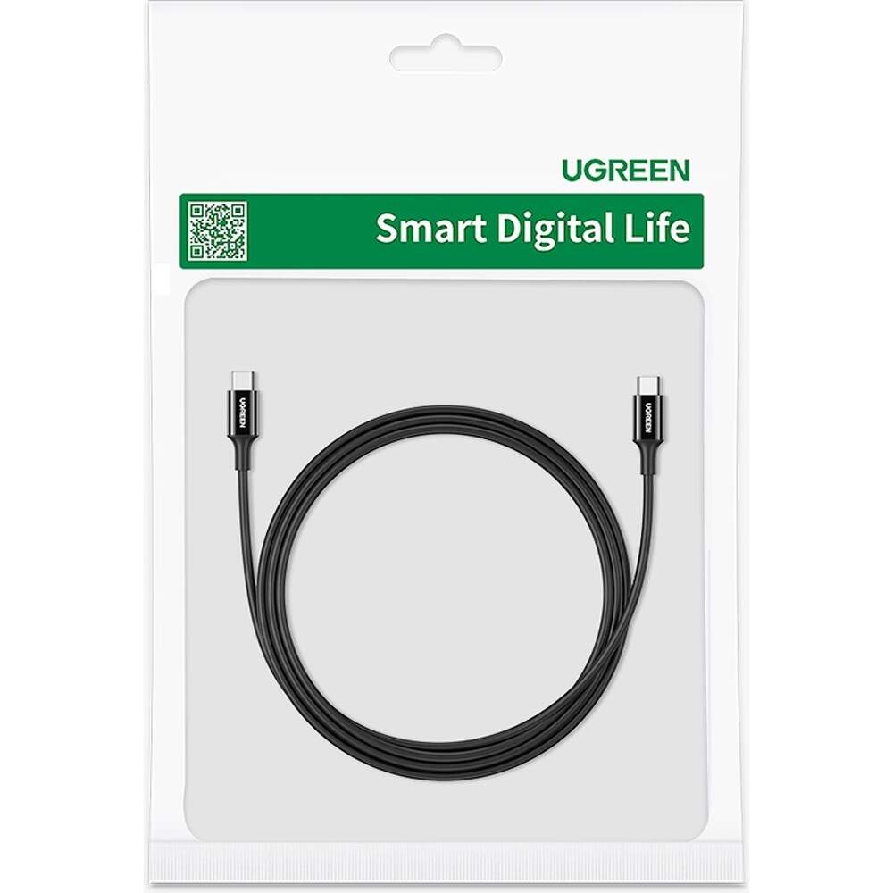 Kabel za podatke i punjenje USB-C - USB-C UGREEN US300, 100W, 2m, Crni
