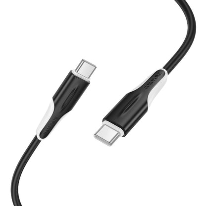 USB-C kabel za prijenos podataka i punjenje - USB-C Borofone BX119 New, 60W, 1m, Crna