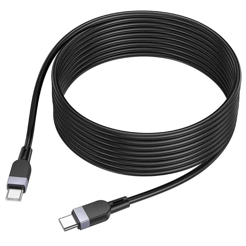 USB-C - USB-C kabel za prijenos podataka i punjenje HOCO X109, 60W, 3m, Crna
