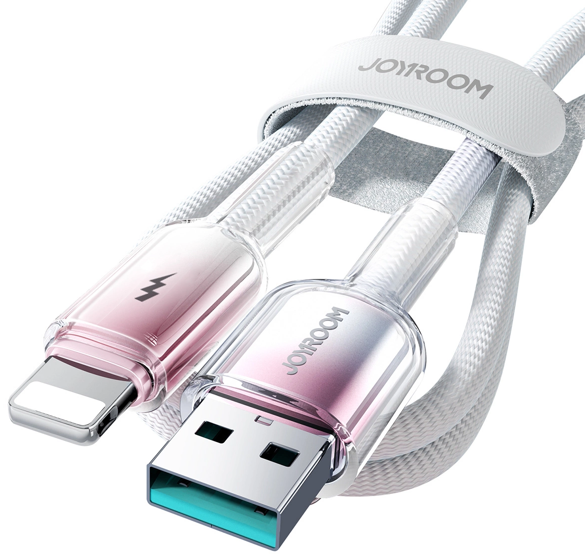 Kabel za prijenos podataka i punjenje USB-A - Lightning Joyroom S-A42, 18W, 1.2m, Bijela