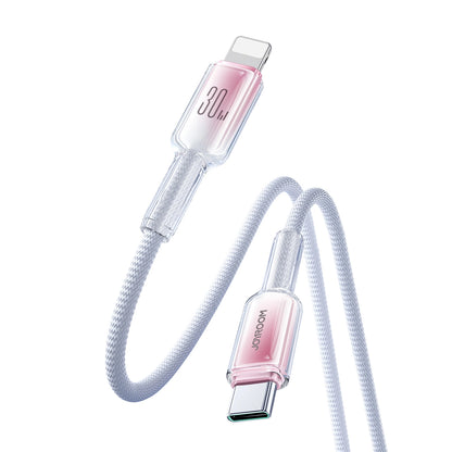USB-C kabel za prijenos podataka i punjenje - Lightning Joyroom S-A42, 30W, 1.2m, Bijela