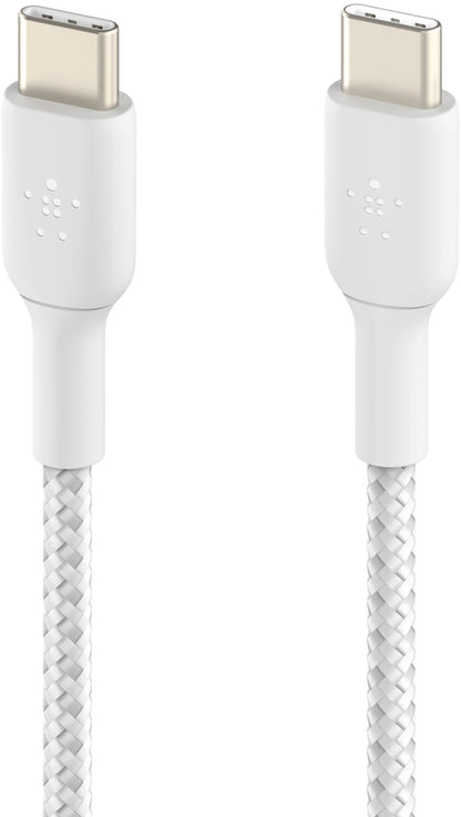 USB-C - USB-C kabel za prijenos podataka i punjenje Belkin BoostCharge Pro, 60W, 2m, Bijela CAB004bt2MWH