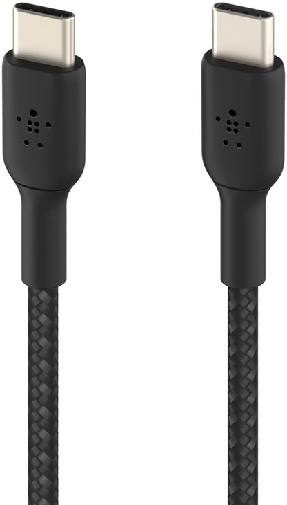USB-C - USB-C kabel za prijenos podataka i punjenje Belkin BoostCharge Pro, 60W, 2m, Crni CAB004bt2MBK