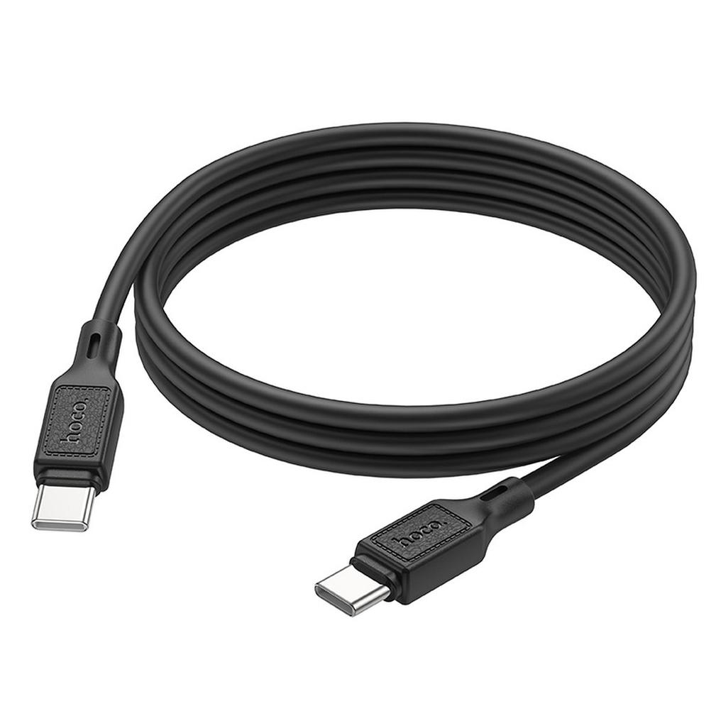 Kabel za prijenos podataka i punjenje USB-C - USB-C HOCO X90, 60W, 1m, Crna