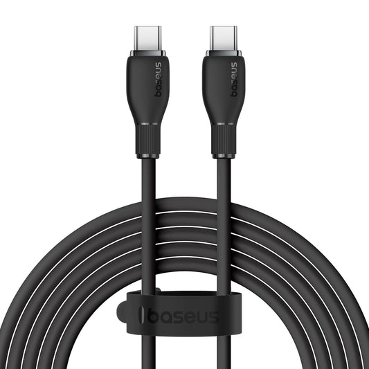 Kabel za Prijenos Podataka i Punjenje USB-C - USB-C Baseus Pudding, 100W, 1.2m, Crni P10355702111-00