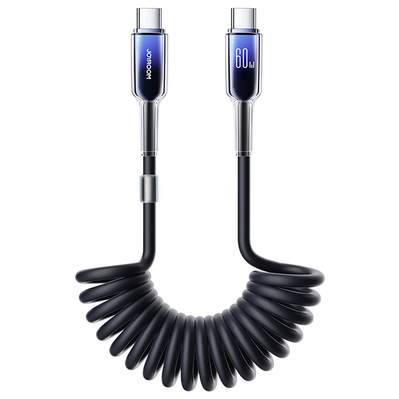 Kabel za podatke i punjenje USB-C - USB-C Joyroom S-A43 Crystal, 60W, 1.5m, Crni