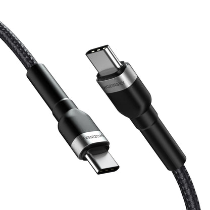 Kabel za podatke i punjenje USB-C - USB-C WZK WNBCC2, 65W, 2m, Crni