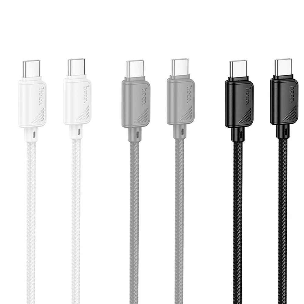 Kabel za podatke i punjenje USB-C - USB-C HOCO X113, 60W, 1m, Crni