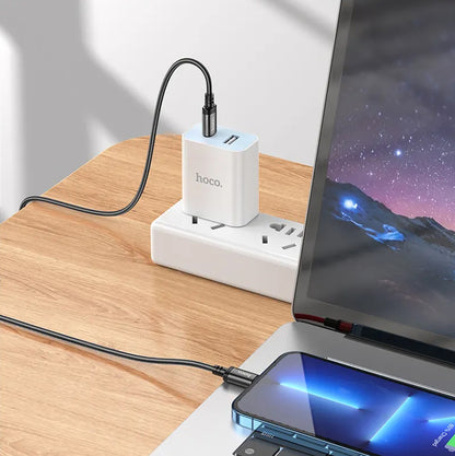 Kabel za podatke i punjenje USB-C - Lightning HOCO X89, 27W, 2m, Crni