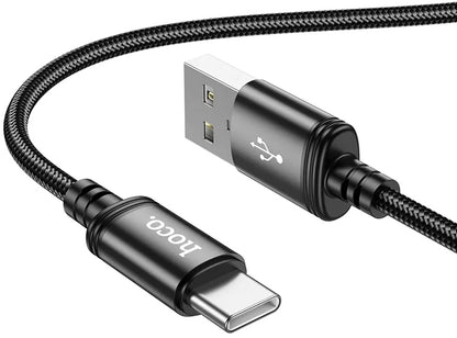 Kabel za podatke i punjenje USB-A - USB-C HOCO X89, 18W, 2m, Crni