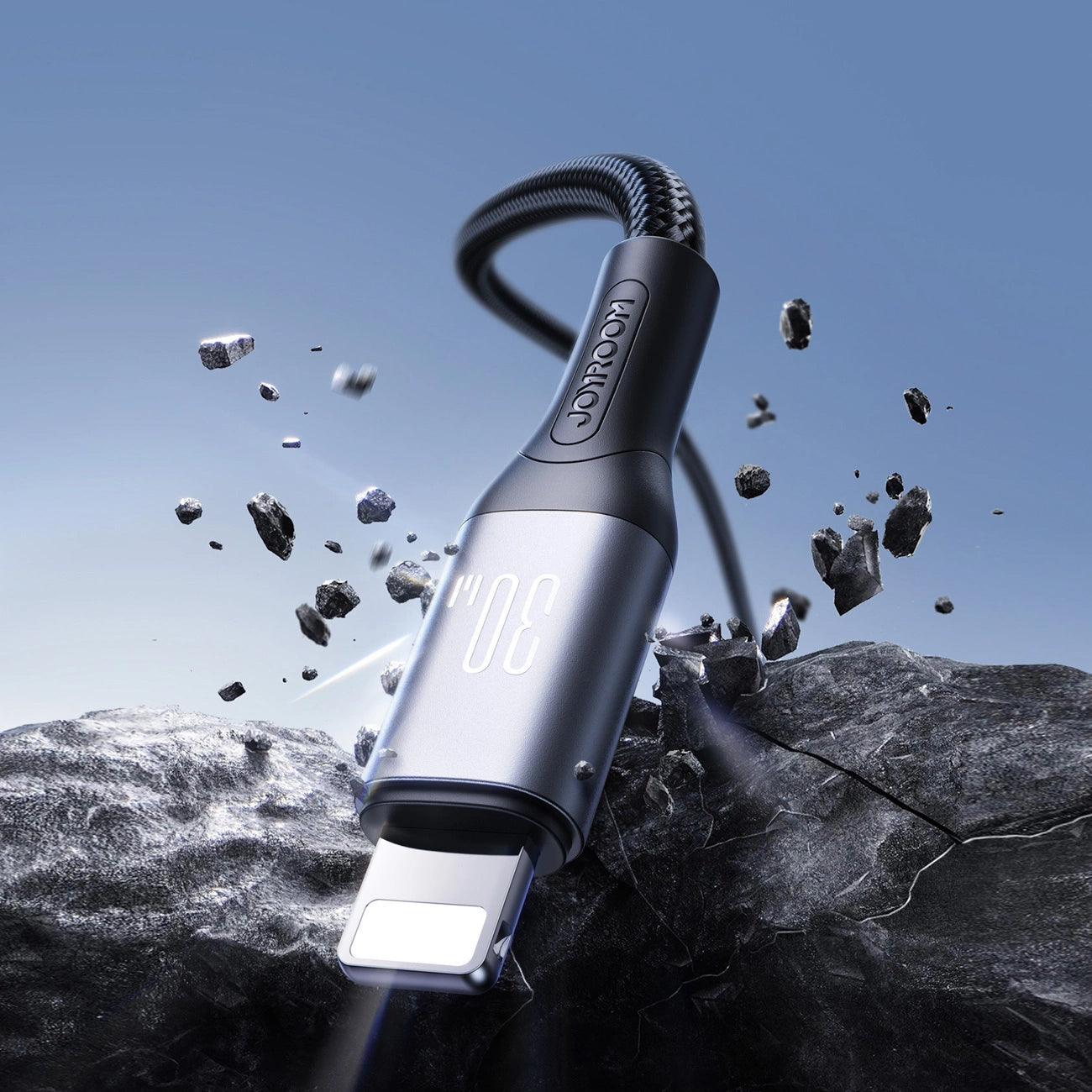 Kabel za podatke i punjenje USB-C - Lightning Joyroom S-A28 Flash, 30W, 1m, Crni
