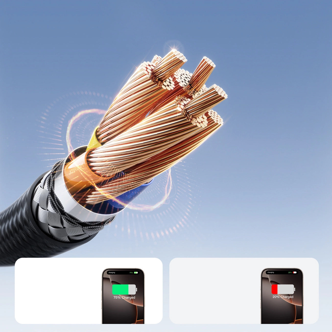 Kabel za podatke i punjenje USB-C - USB-C Joyroom S-A28 Flash, 60W, 2m, Crni