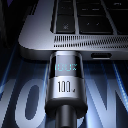 Kabel za podatke i punjenje USB-C - USB-C Joyroom S-A16 Pro Prism Display, 100W, 1.2m, Crni