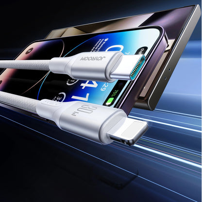 Kabel za podatke i punjenje USB-C - Lightning Joyroom S-A28 Flash, 30W, 2m, Bijeli