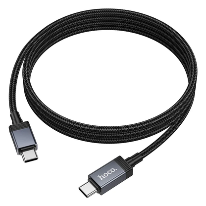 Kabel za podatke i punjenje USB-C - USB-C HOCO X118 Display, 60W, 1m, Crni