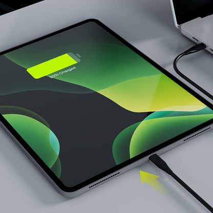 Kabel za podatke i punjenje USB-C - USB-C Allity. AUC-02, 100W, 2m, Crni