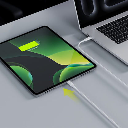 Kabel za podatke i punjenje USB-C - USB-C Allity. AUC-02, 100W, 1m, Bijeli