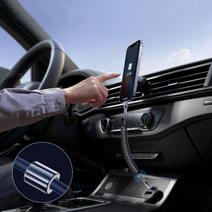 Kabel za podatke i punjenje USB-C - Lightning Joyroom S-A43 Crystal, 30W, 1.5m, Crni