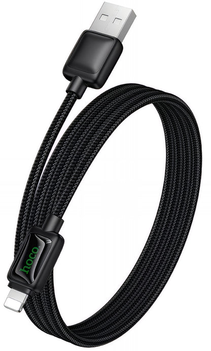 Kabel za podatke i punjenje USB-A - Lightning HOCO U146, 12W, 1.2m, Crni