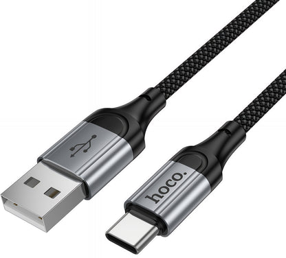 Kabel za podatke i punjenje USB-A - USB-C HOCO X121, 18W, 1.5m, Crni