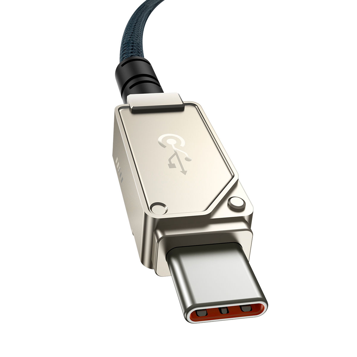 Kabel za prijenos podataka i punjenje USB-C - USB-C Baseus Unbreakable, 100W, 2m, Bijeli P10355800221-01