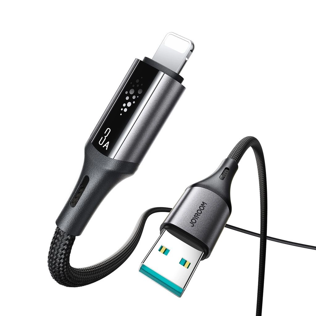Kabel za podatke i punjenje USB-A - Lightning Joyroom S-A60 StarTalk, 18W, 1.2m, Crni