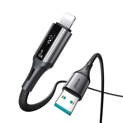 Kabel za podatke i punjenje USB-A - Lightning Joyroom S-A60 StarTalk, 18W, 1.2m, Crni