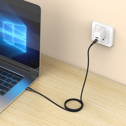 Kabel za prijenos podataka i punjenje USB-C - USB-C Tech-Protect Ultraboost DNA MagTwist, 100W, 1m, Sivi