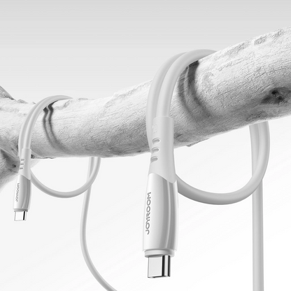Kabel za podatke i punjenje USB-C - USB-C Joyroom S-A59 Vibrant, 60W, 1.2m, Bijeli