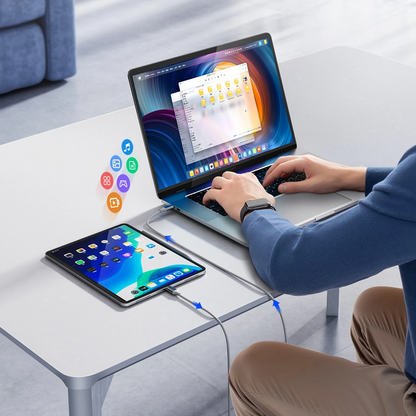 Kabel za prijenos podataka i punjenje USB-C - USB-C Orico CDX, 60W, 1m, Bijeli